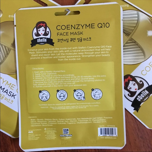 Stella Fiesta CoEnzyme Q10 Sheet Mask - Picture 6 of 8